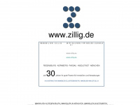 zillig.eu Webseite Vorschau
