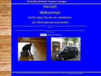 parkettfachbetrieb-leisinger.de Webseite Vorschau