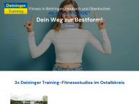 deininger-training.de Webseite Vorschau