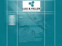 luu-feller-ingenieure.de Webseite Vorschau