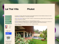 lai-thai-villa.com Webseite Vorschau