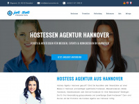 hostessen-agentur-hannover.de Webseite Vorschau