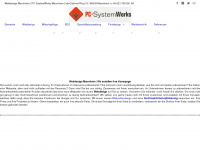 pc-systemworks.de Webseite Vorschau