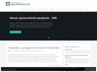 aptekipolskie.biz Webseite Vorschau