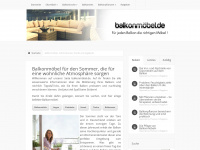 balkonmöbel.de Webseite Vorschau