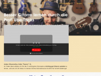 lern-gitarre-online.de Webseite Vorschau