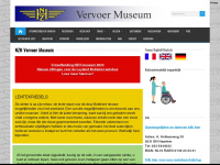 nzh-vervoermuseum.nl Webseite Vorschau