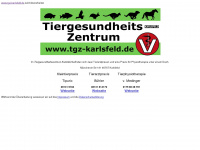 tgz-karlsfeld.de Webseite Vorschau