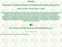 efph.de Webseite Vorschau