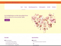 zahnarztpraxis-kling.de Webseite Vorschau