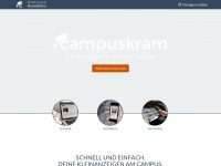 campuskram.de Webseite Vorschau