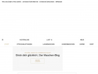 strick-dich-gluecklich.de Webseite Vorschau