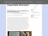 dauerhafte-motivation.blogspot.com Webseite Vorschau