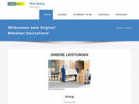 moebeltaxi-nuernberg.de Webseite Vorschau