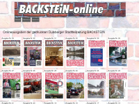 backstein-online.de Webseite Vorschau