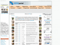 zergportal.de Webseite Vorschau