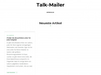 talk-mailer.de Webseite Vorschau