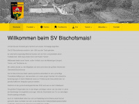 sv-bischofsmais.de Webseite Vorschau
