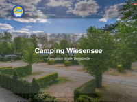 camping-wiesensee.de Webseite Vorschau