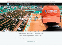 tennistours.com Webseite Vorschau
