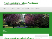halkier.de Webseite Vorschau