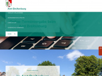 amt-breitenburg.de Webseite Vorschau