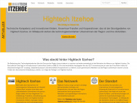 hightech-itzehoe.de Webseite Vorschau