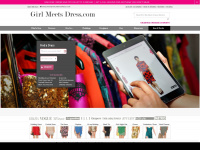 girlmeetsdress.com Webseite Vorschau
