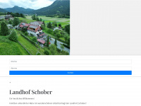 landhofschober.eu Webseite Vorschau
