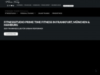 primetime-fitness.de Webseite Vorschau