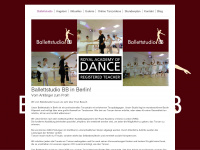 ballettstudio-ballettschule-berlin.de Webseite Vorschau