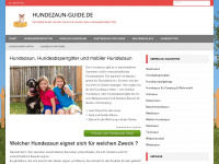 hundezaun-guide.de Webseite Vorschau