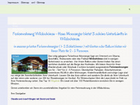 moosanger.com Webseite Vorschau