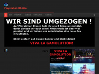 playstation-choice.de Webseite Vorschau