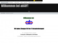 absoft-edv.eu Webseite Vorschau