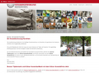 keramikerinnungnordrhein.de Webseite Vorschau