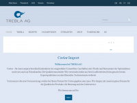trebla.ch Webseite Vorschau