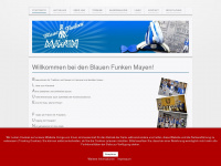 blauefunkenmayen.de Webseite Vorschau