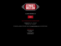 streetbelt.ch Webseite Vorschau