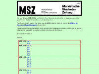 msz1974-80.net Webseite Vorschau