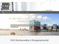 rhs-recht.de Webseite Vorschau
