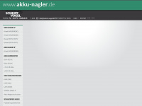 akku-nagler.de Webseite Vorschau