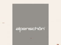 alpenschoen.ch Webseite Vorschau