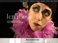 lena-binski.de Webseite Vorschau