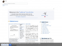 tunearch.org Webseite Vorschau