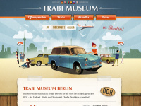 trabi-museum.com Webseite Vorschau