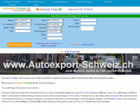 autoexport-schweiz.ch Webseite Vorschau