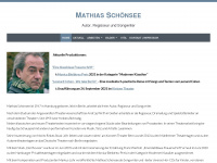 mathias-schoensee.de Webseite Vorschau