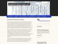 namenforschung.net Webseite Vorschau
