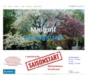 minigolfbaumgarten.at Webseite Vorschau